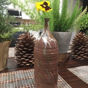 Artsy Ceramic Vase - Hand Made